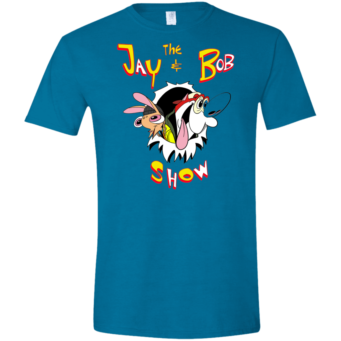 T-Shirts Antique Sapphire / S Jay & Bob Men's Semi-Fitted Softstyle