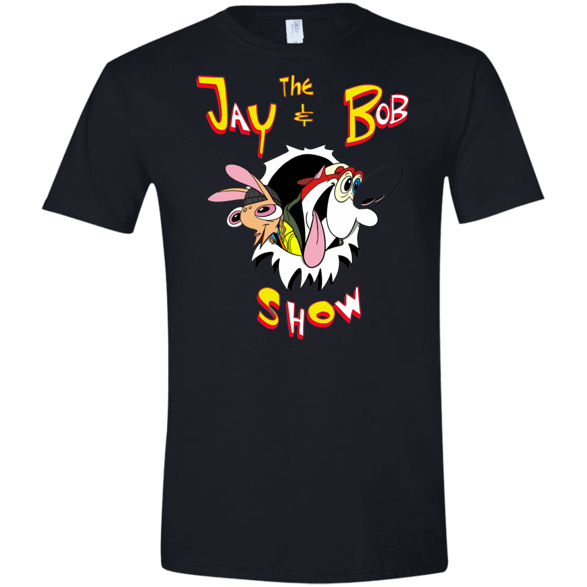 T-Shirts Black / X-Small Jay & Bob Men's Semi-Fitted Softstyle