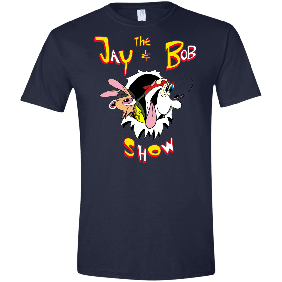 T-Shirts Navy / X-Small Jay & Bob Men's Semi-Fitted Softstyle