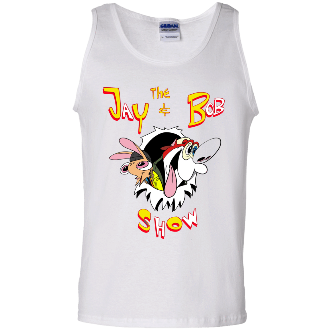 T-Shirts White / S Jay & Bob Men's Tank Top