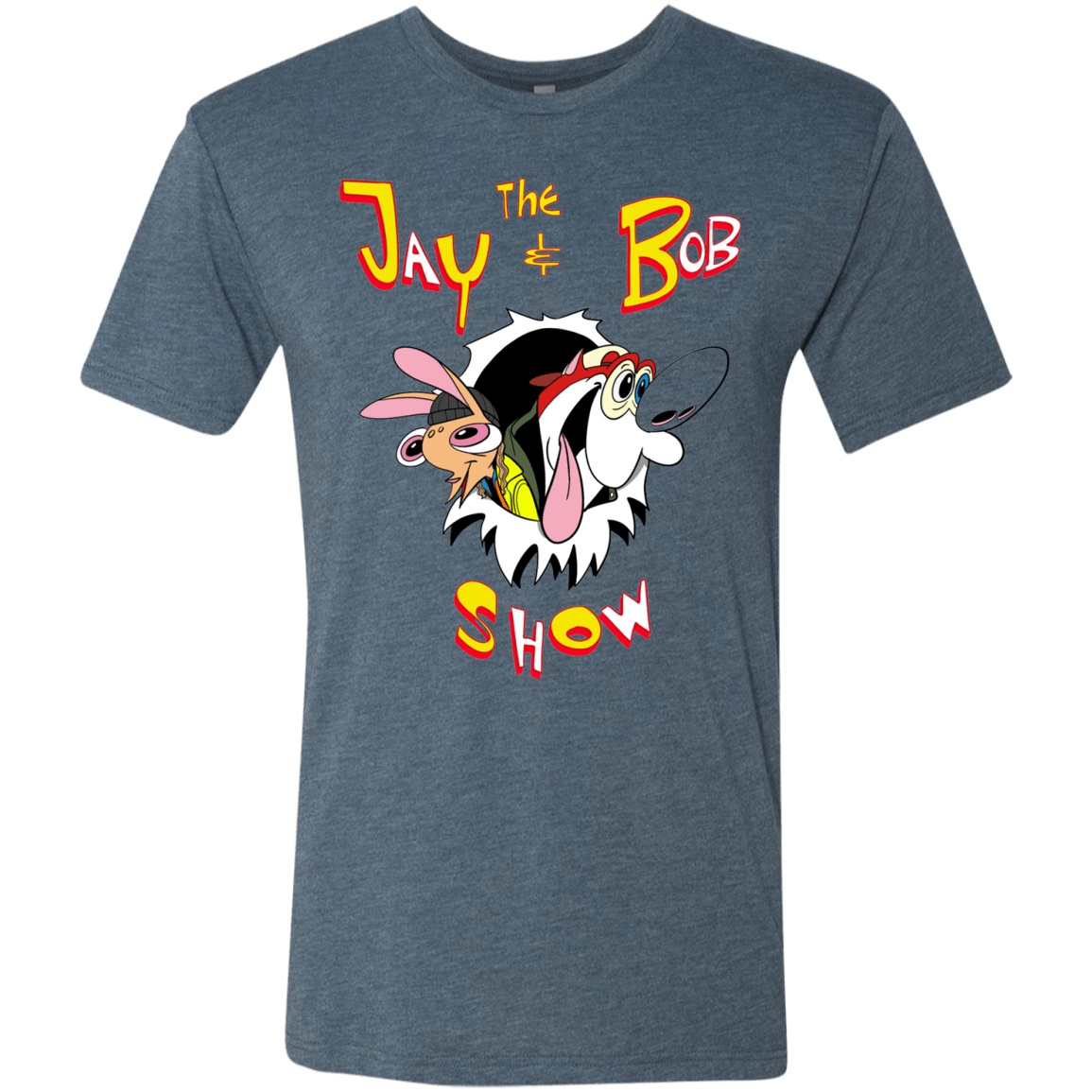 T-Shirts Indigo / S Jay & Bob Men's Triblend T-Shirt