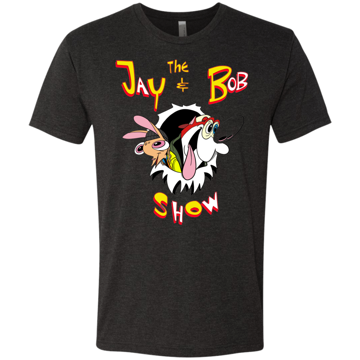 T-Shirts Vintage Black / S Jay & Bob Men's Triblend T-Shirt