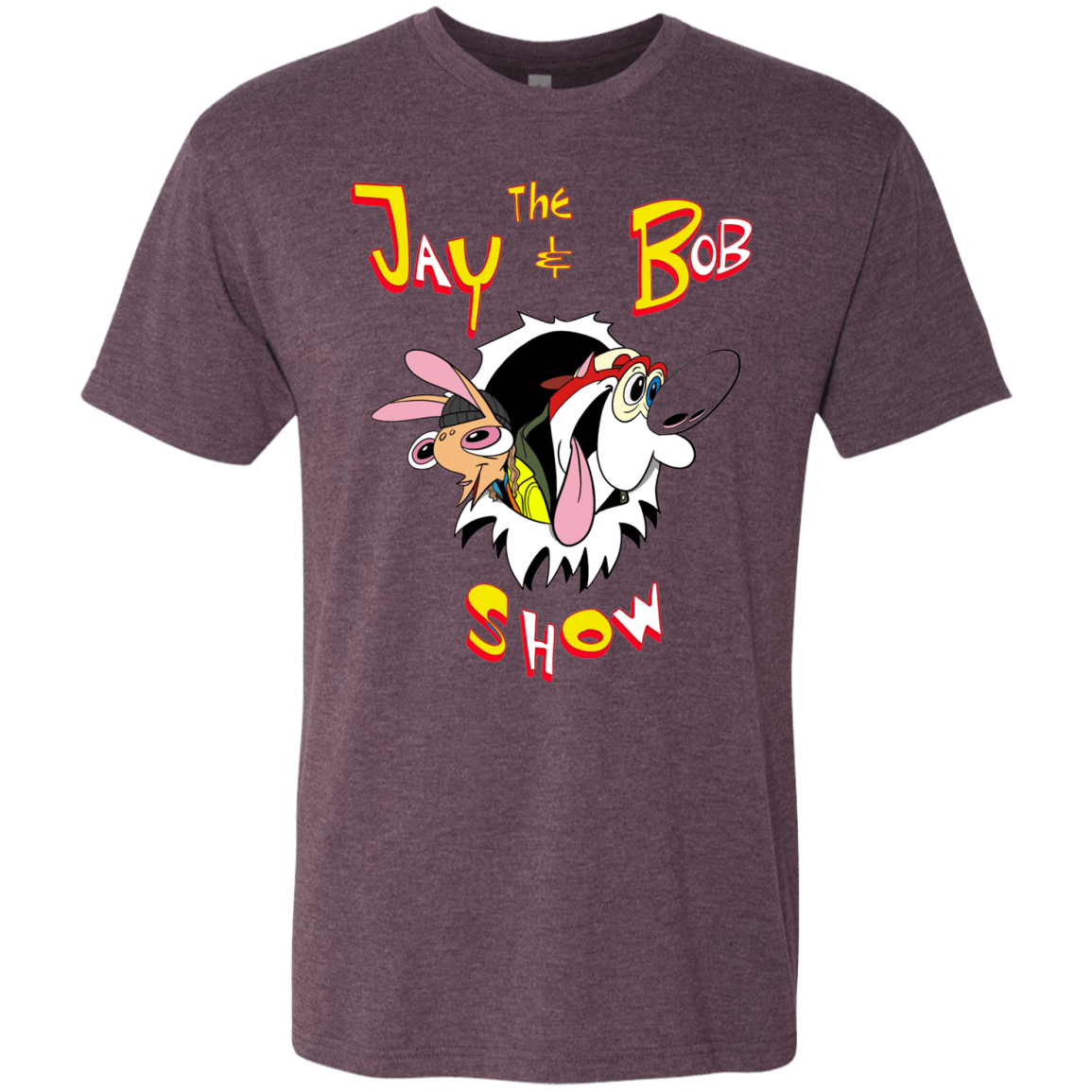 T-Shirts Vintage Purple / S Jay & Bob Men's Triblend T-Shirt