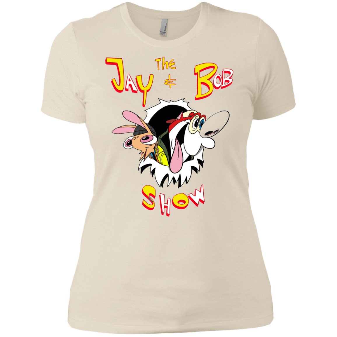 T-Shirts Ivory/ / X-Small Jay & Bob Women's Premium T-Shirt