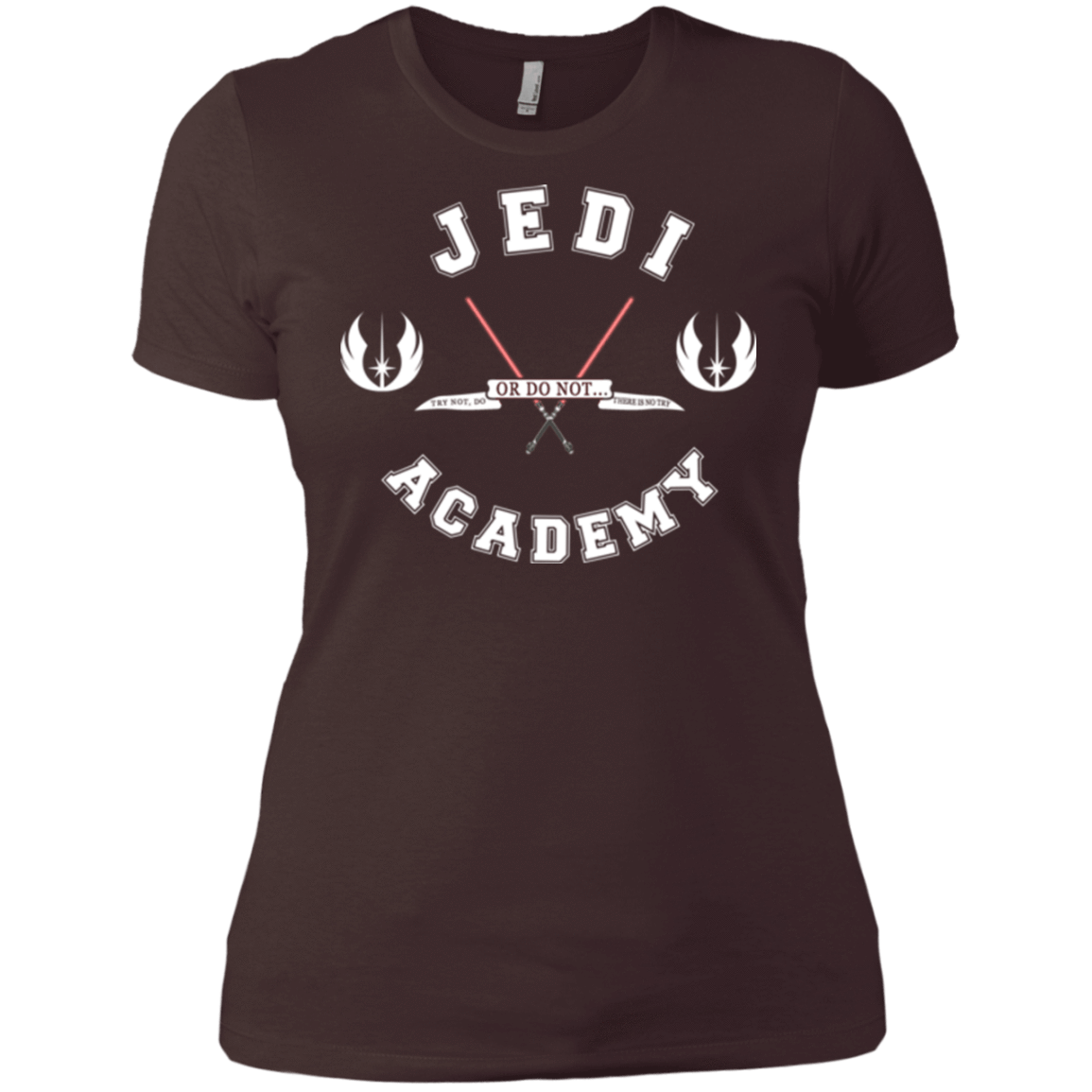 T-Shirts Dark Chocolate / X-Small Jedi academy Women's Premium T-Shirt