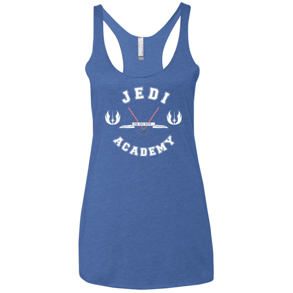 T-Shirts Vintage Royal / X-Small Jedi academy Women's Triblend Racerback Tank