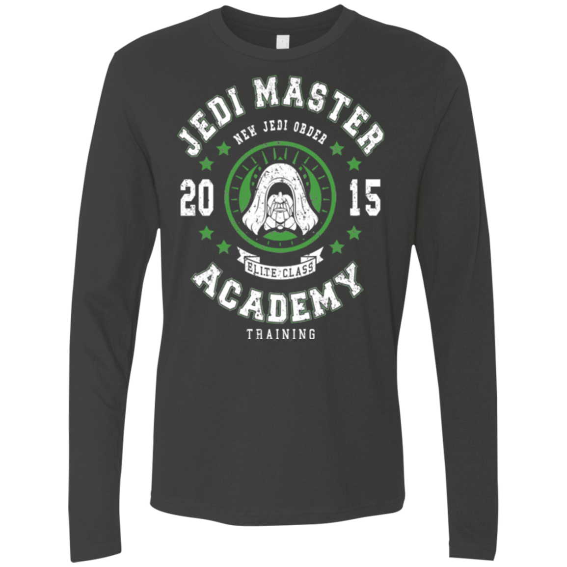 T-Shirts Heavy Metal / Small Jedi Master Academy 15 Men's Premium Long Sleeve