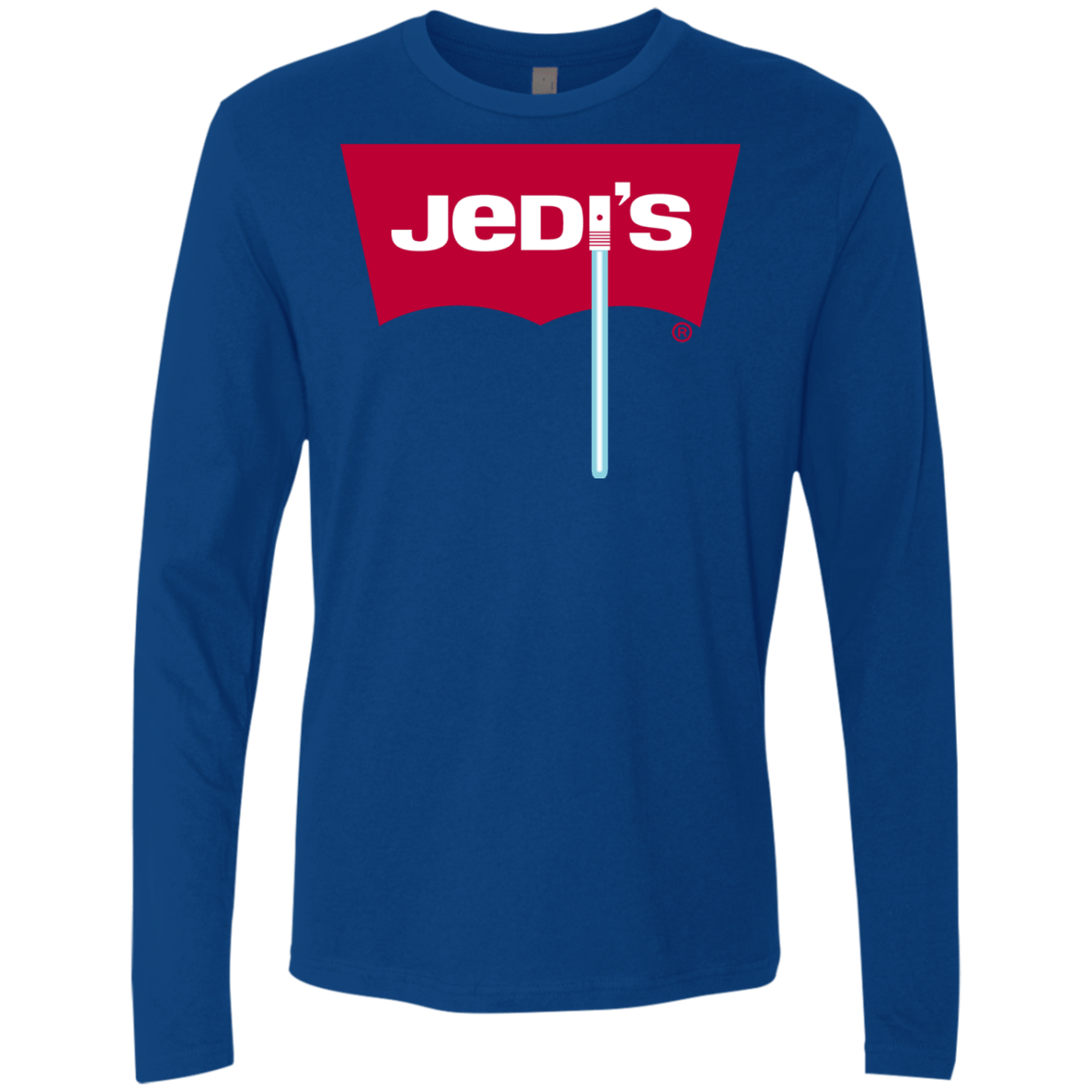 T-Shirts Royal / S Jedi's Men's Premium Long Sleeve
