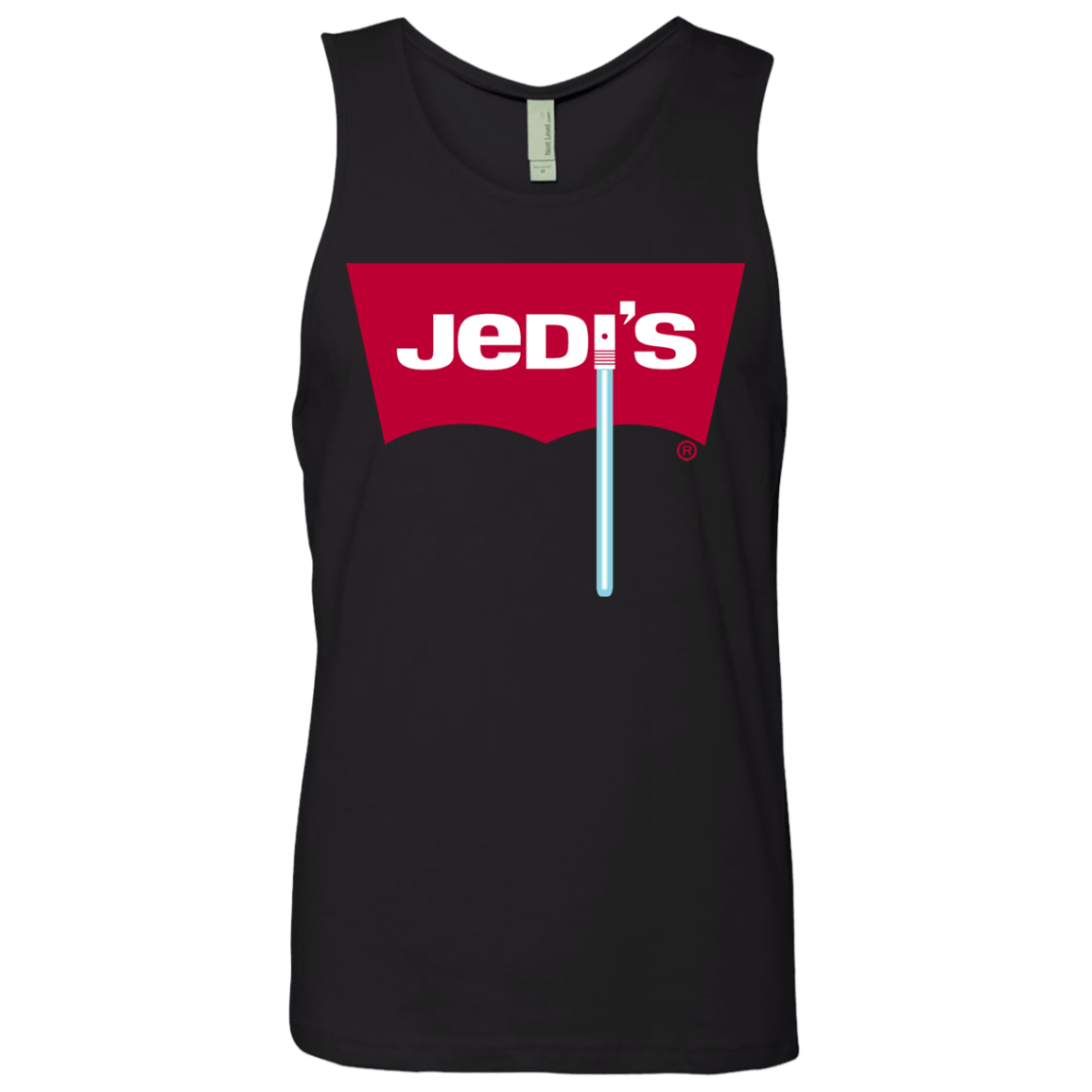 T-Shirts Black / S Jedi's Men's Premium Tank Top