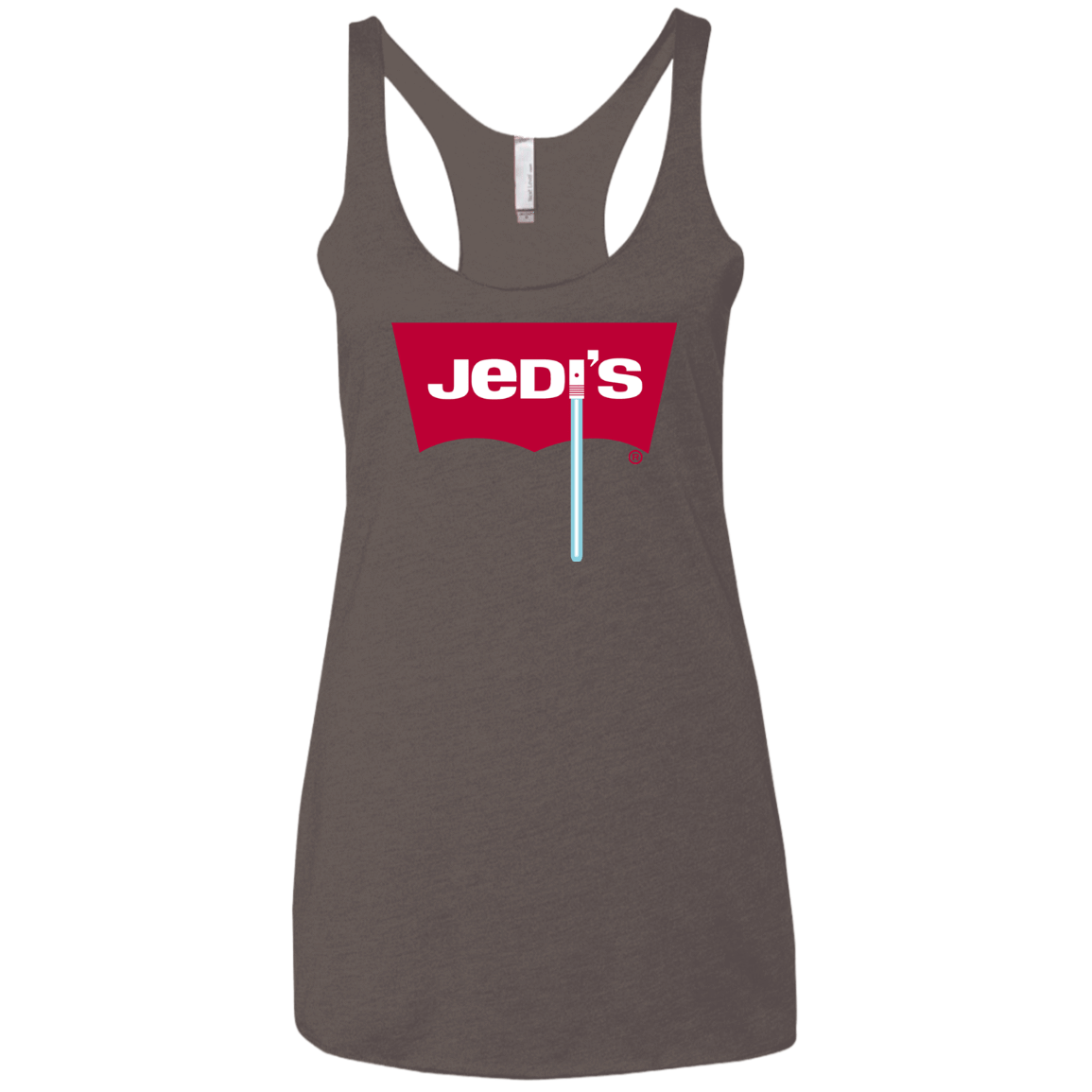 T-Shirts Macchiato / X-Small Jedi's Women's Triblend Racerback Tank