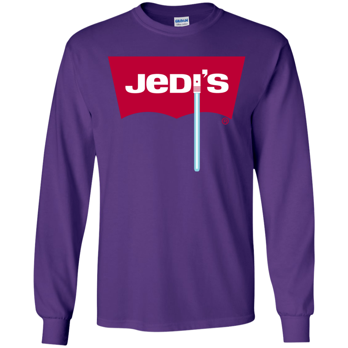 T-Shirts Purple / YS Jedi's Youth Long Sleeve T-Shirt