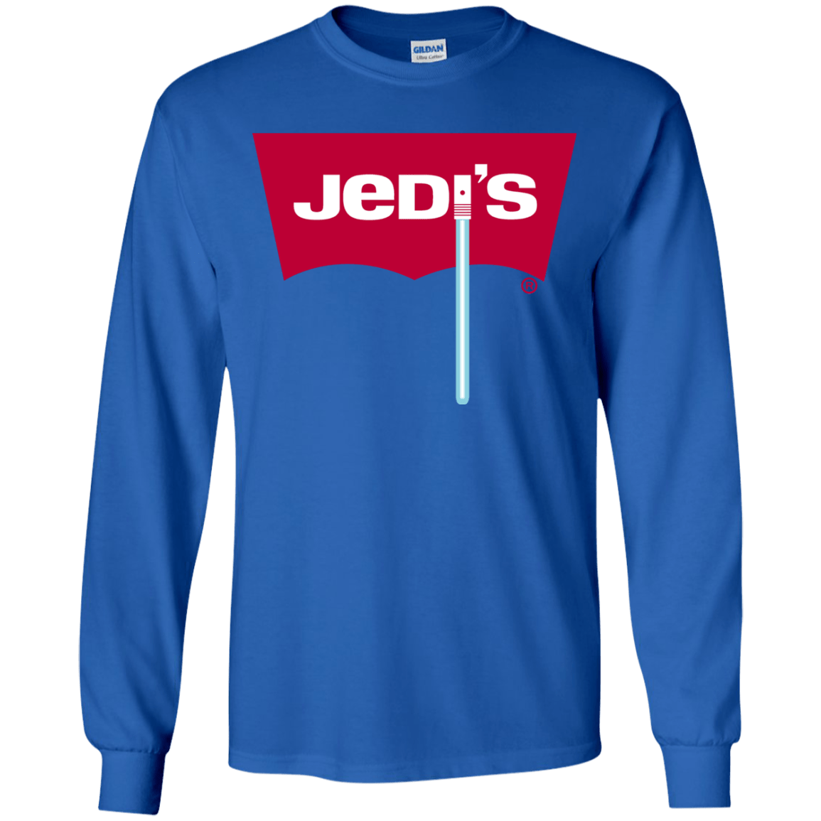 T-Shirts Royal / YS Jedi's Youth Long Sleeve T-Shirt