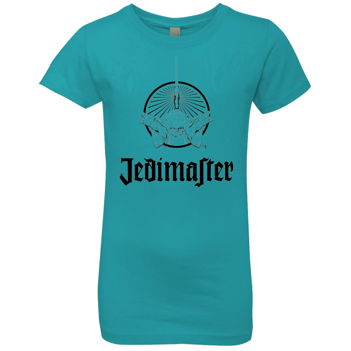 T-Shirts Tahiti Blue / YXS Jedimaster Girls Premium T-Shirt