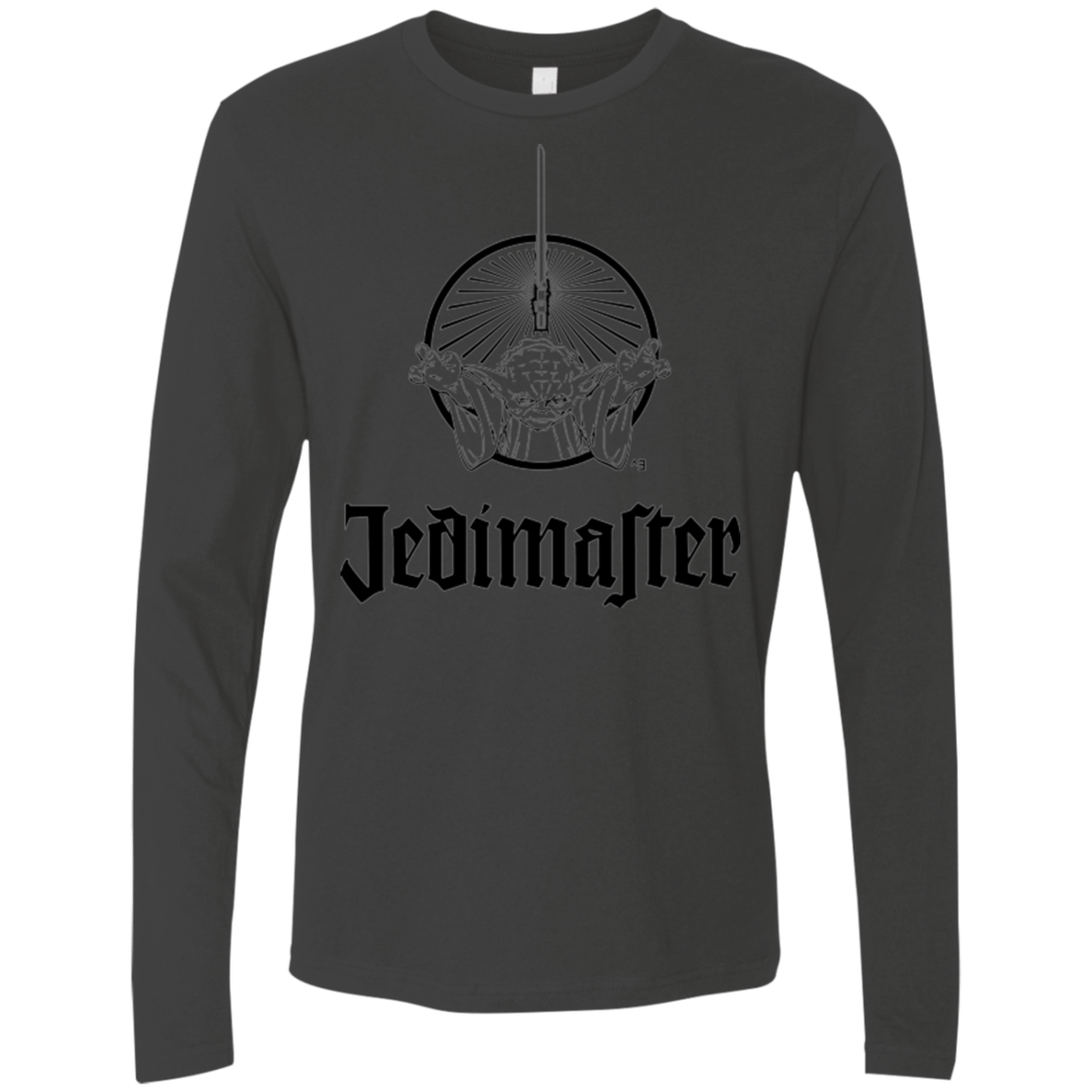 T-Shirts Heavy Metal / S Jedimaster Men's Premium Long Sleeve