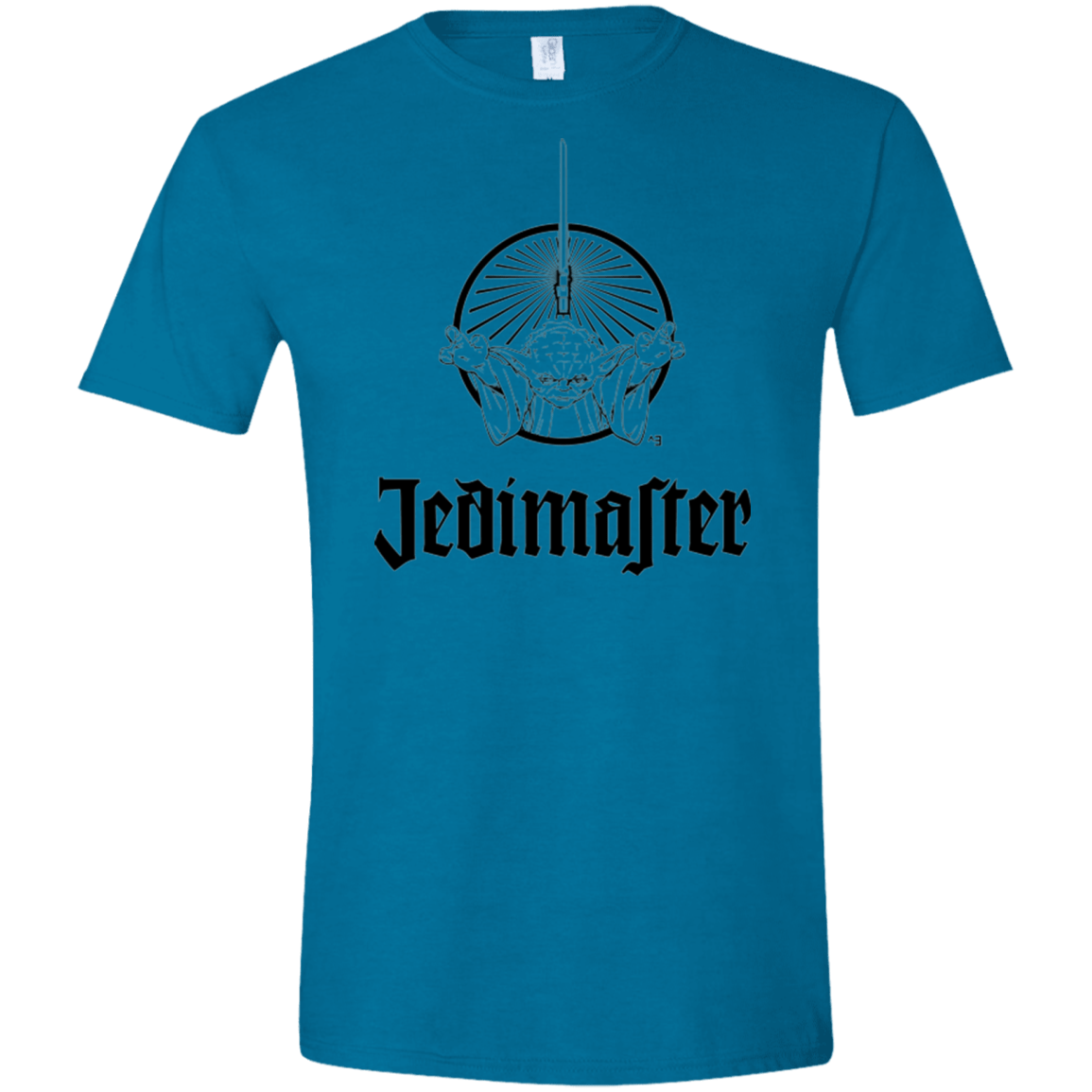 T-Shirts Antique Sapphire / S Jedimaster Men's Semi-Fitted Softstyle