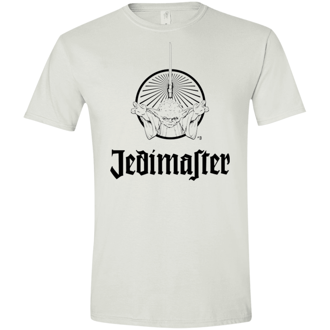 T-Shirts White / X-Small Jedimaster Men's Semi-Fitted Softstyle