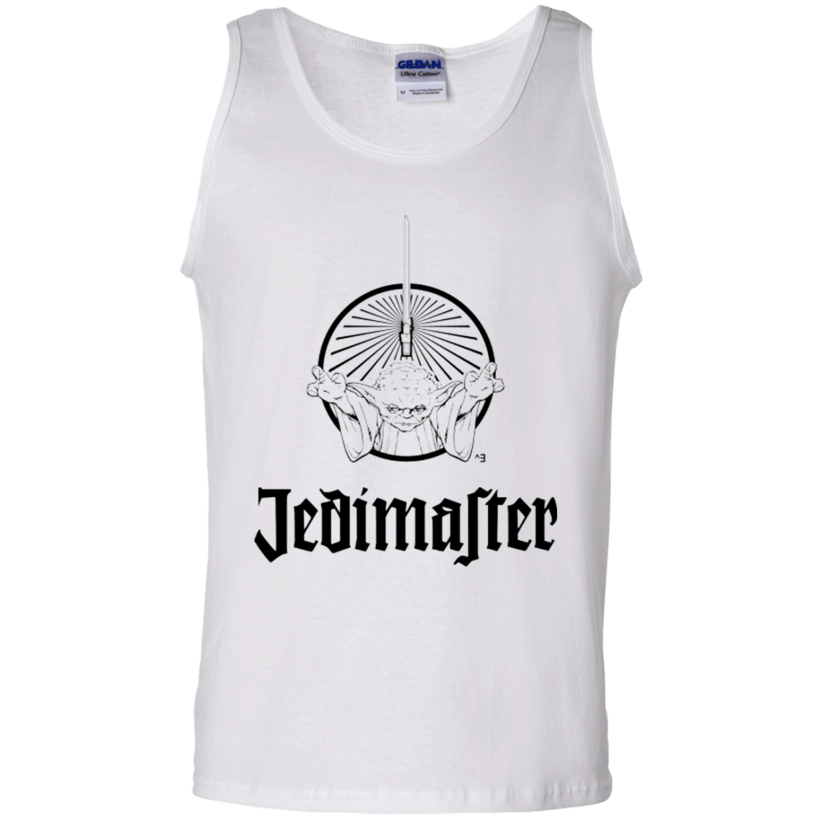 T-Shirts White / S Jedimaster Men's Tank Top