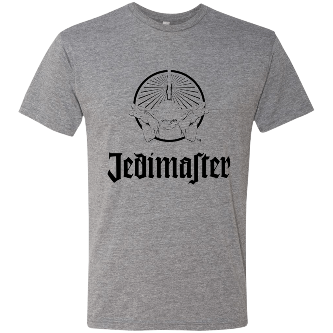 T-Shirts Premium Heather / S Jedimaster Men's Triblend T-Shirt