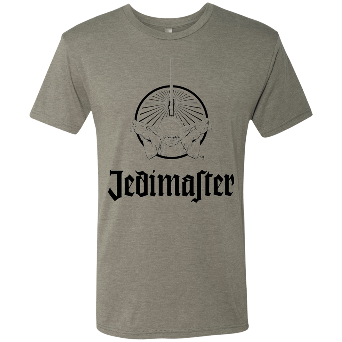 T-Shirts Venetian Grey / S Jedimaster Men's Triblend T-Shirt