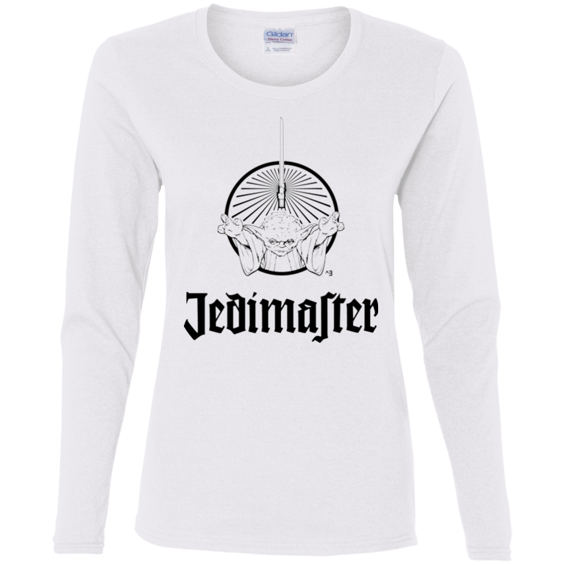T-Shirts White / S Jedimaster Women's Long Sleeve T-Shirt