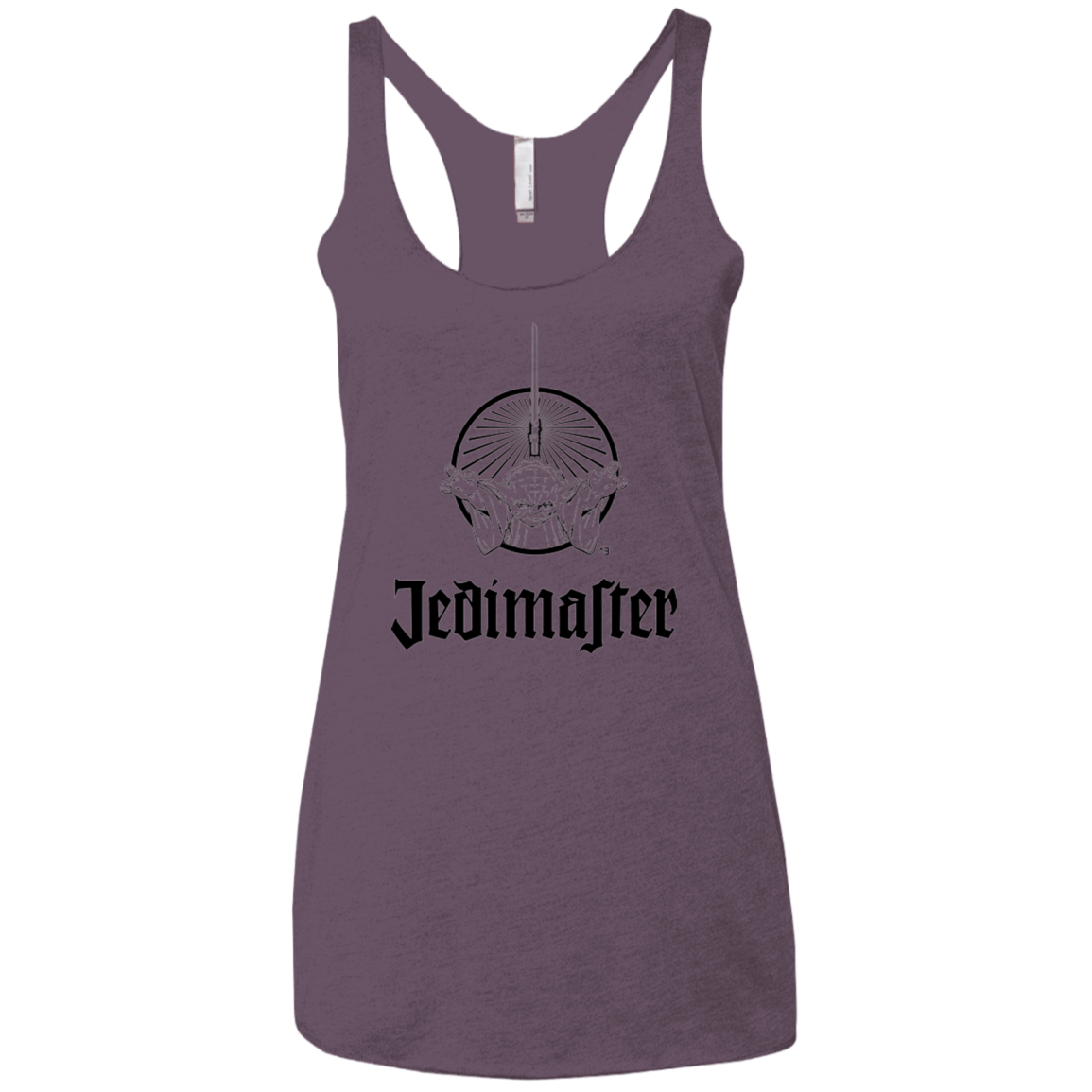 T-Shirts Vintage Purple / X-Small Jedimaster Women's Triblend Racerback Tank