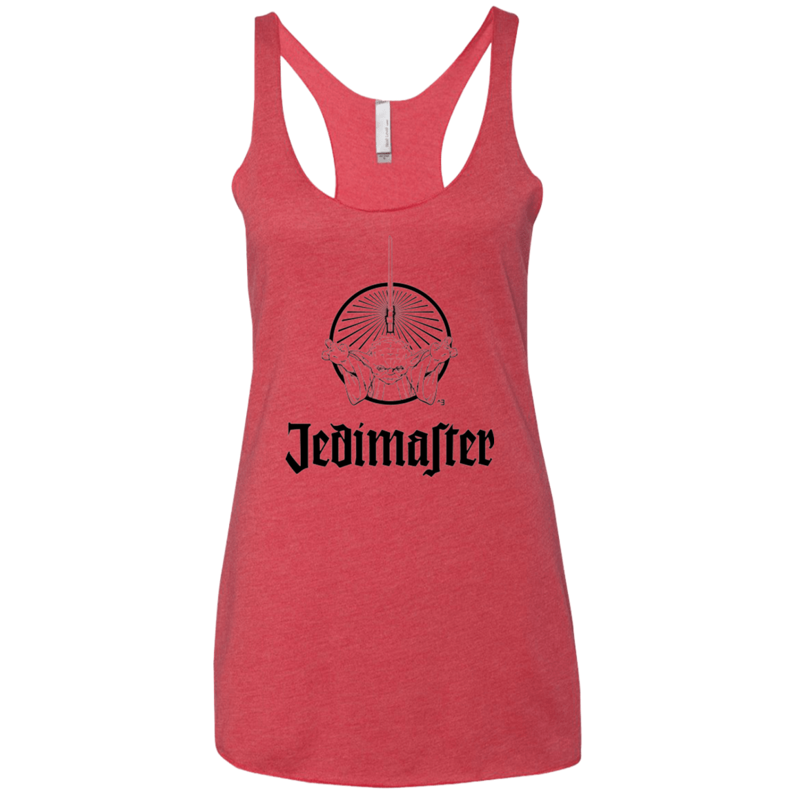 T-Shirts Vintage Red / X-Small Jedimaster Women's Triblend Racerback Tank
