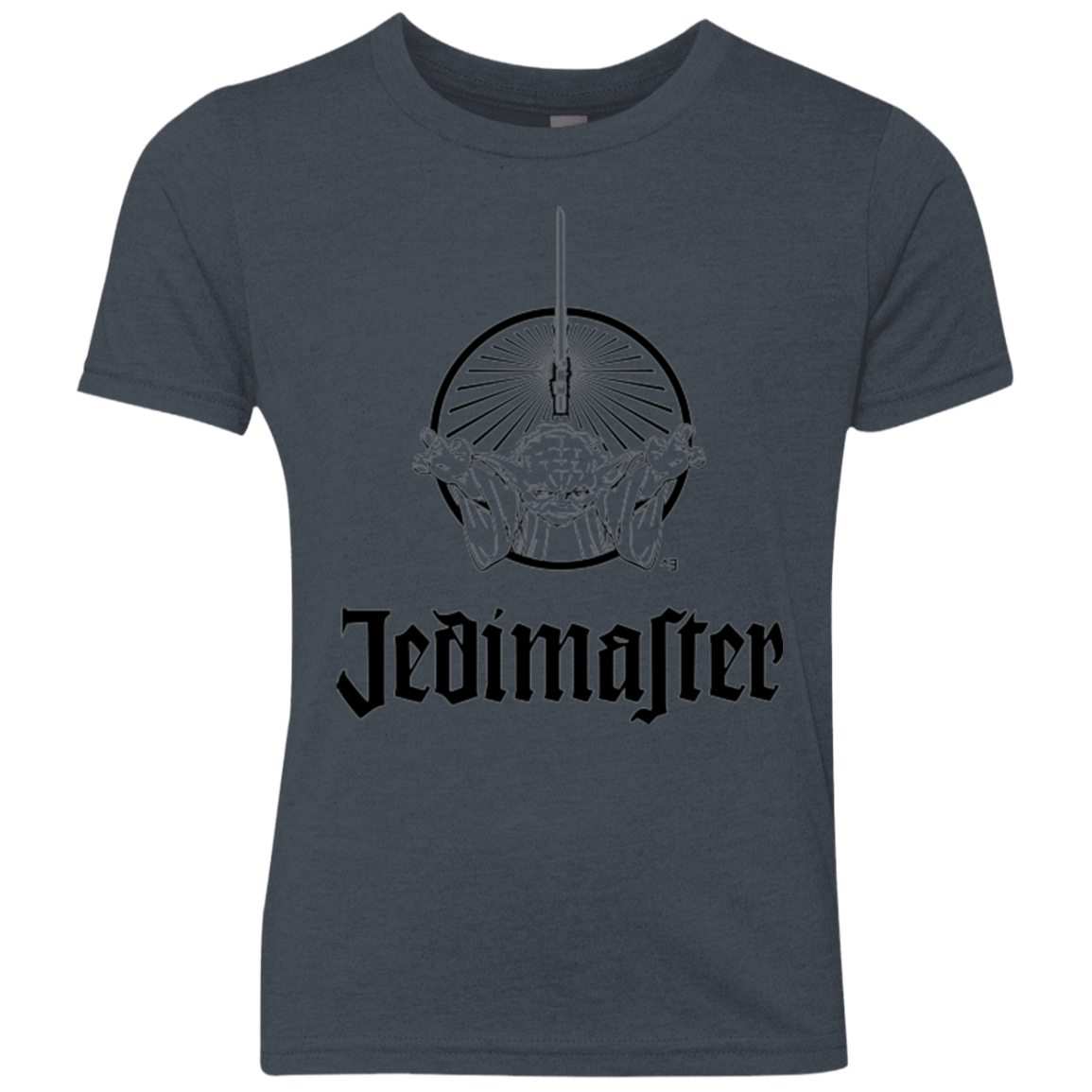 T-Shirts Vintage Navy / YXS Jedimaster Youth Triblend T-Shirt