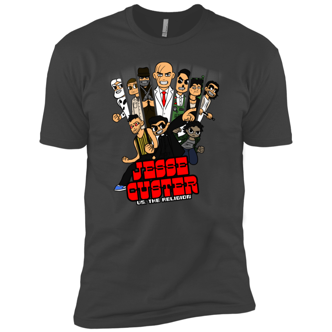 T-Shirts Heavy Metal / YXS Jesse Custer vs The Religion Boys Premium T-Shirt