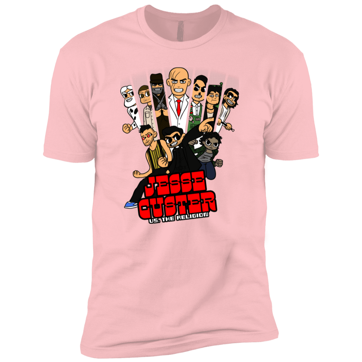 T-Shirts Light Pink / YXS Jesse Custer vs The Religion Boys Premium T-Shirt