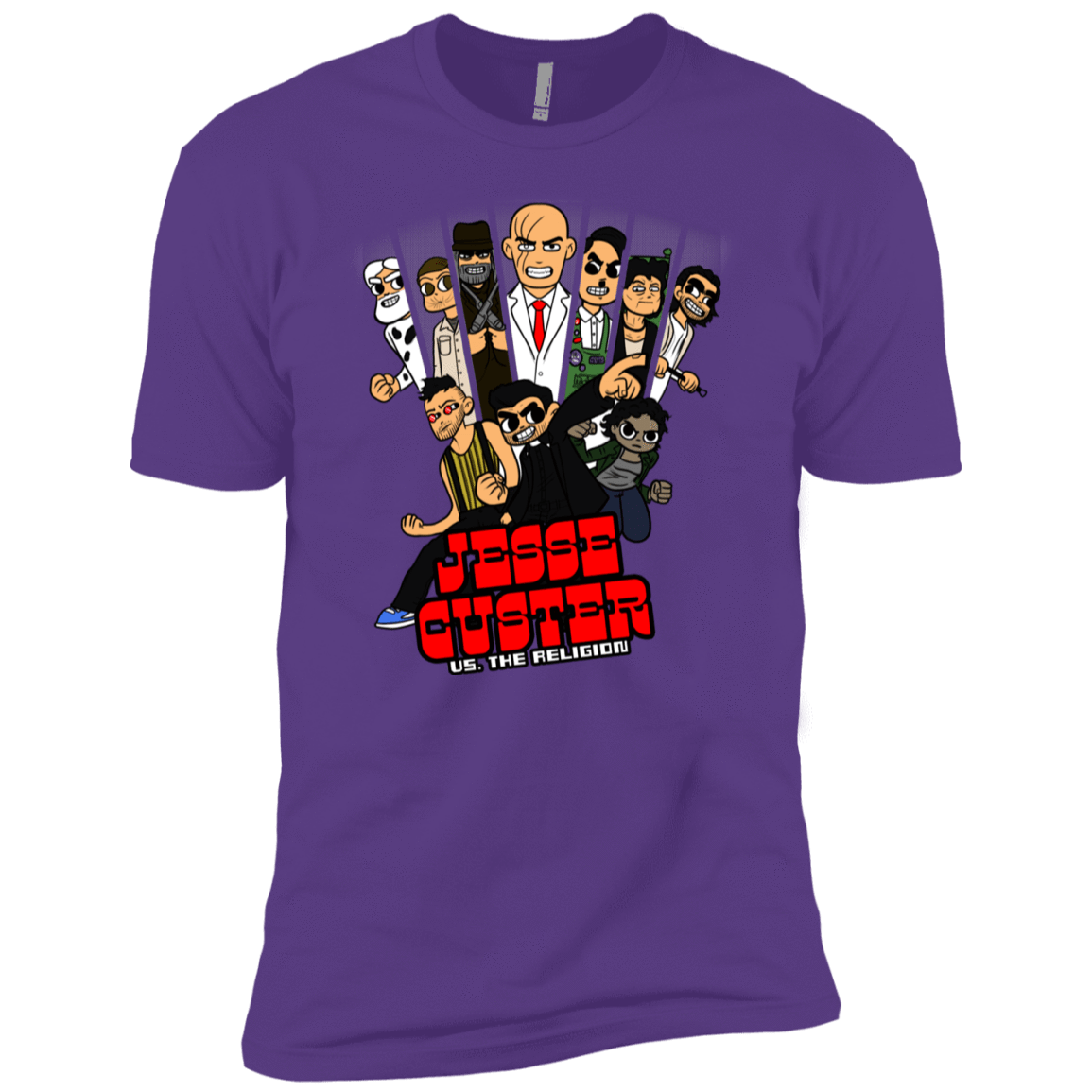 T-Shirts Purple Rush / YXS Jesse Custer vs The Religion Boys Premium T-Shirt