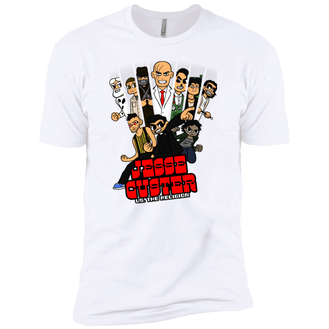 T-Shirts White / YXS Jesse Custer vs The Religion Boys Premium T-Shirt