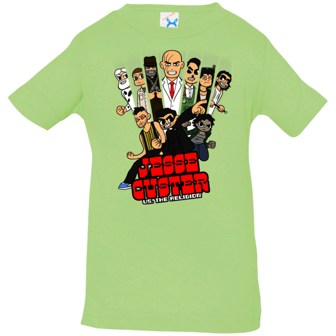 T-Shirts Key Lime / 6 Months Jesse Custer vs The Religion Infant Premium T-Shirt