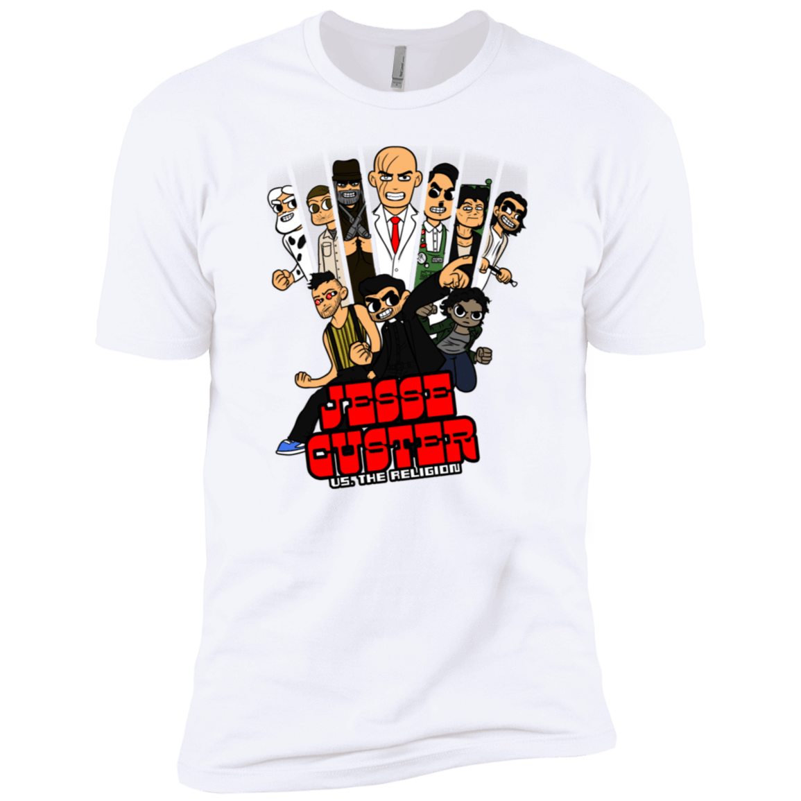 T-Shirts White / X-Small Jesse Custer vs The Religion Men's Premium T-Shirt