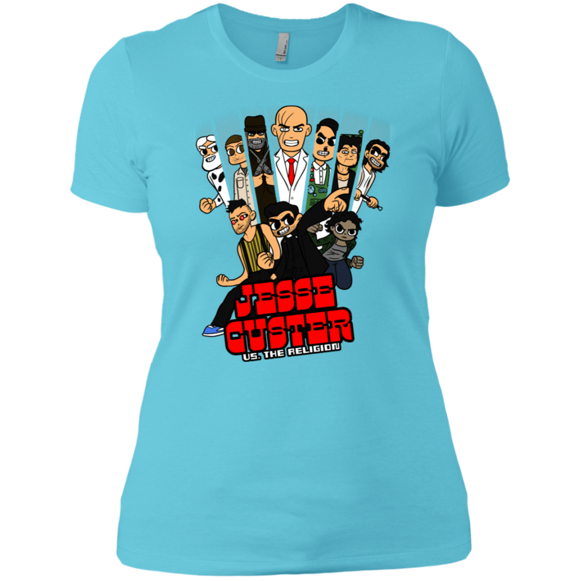 T-Shirts Cancun / X-Small Jesse Custer vs The Religion Women's Premium T-Shirt