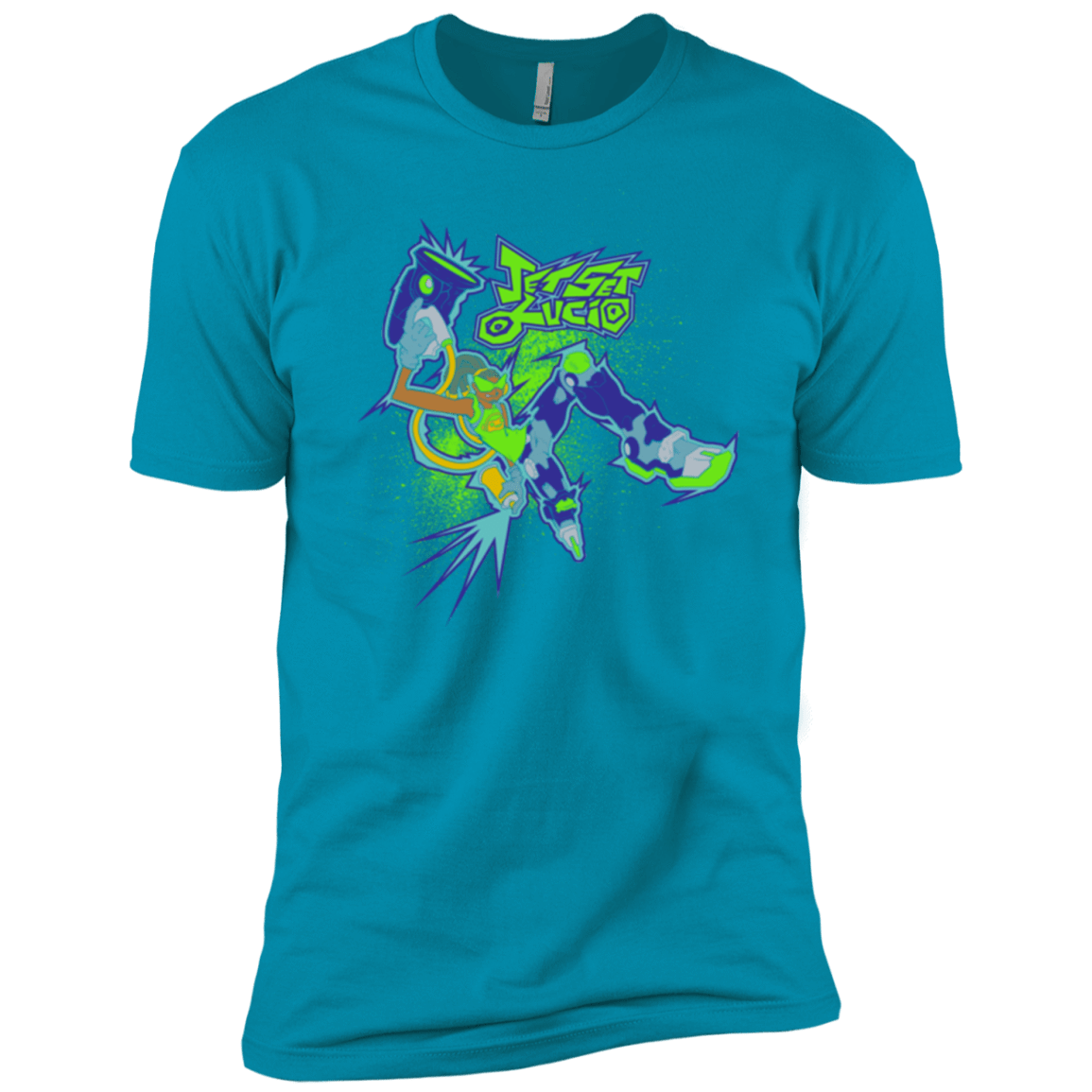 T-Shirts Turquoise / YXS Jet Set Lucio Boys Premium T-Shirt