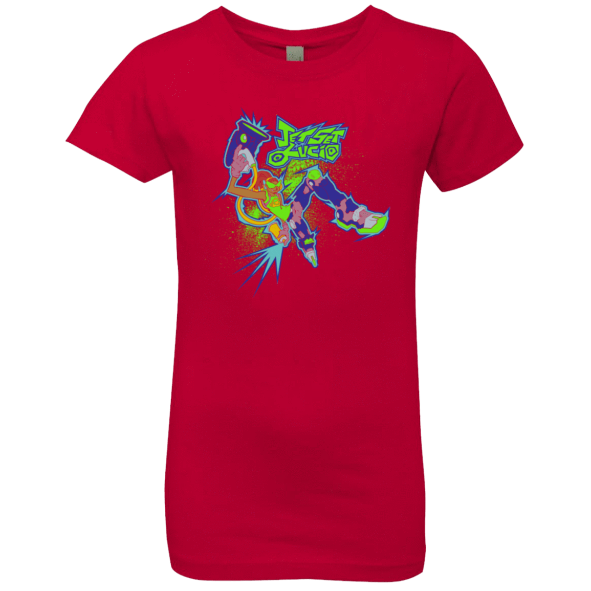 T-Shirts Red / YXS Jet Set Lucio Girls Premium T-Shirt