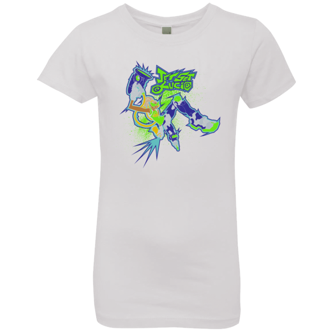 T-Shirts White / YXS Jet Set Lucio Girls Premium T-Shirt