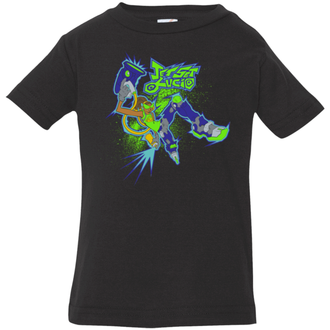 T-Shirts Black / 6 Months Jet Set Lucio Infant PremiumT-Shirt