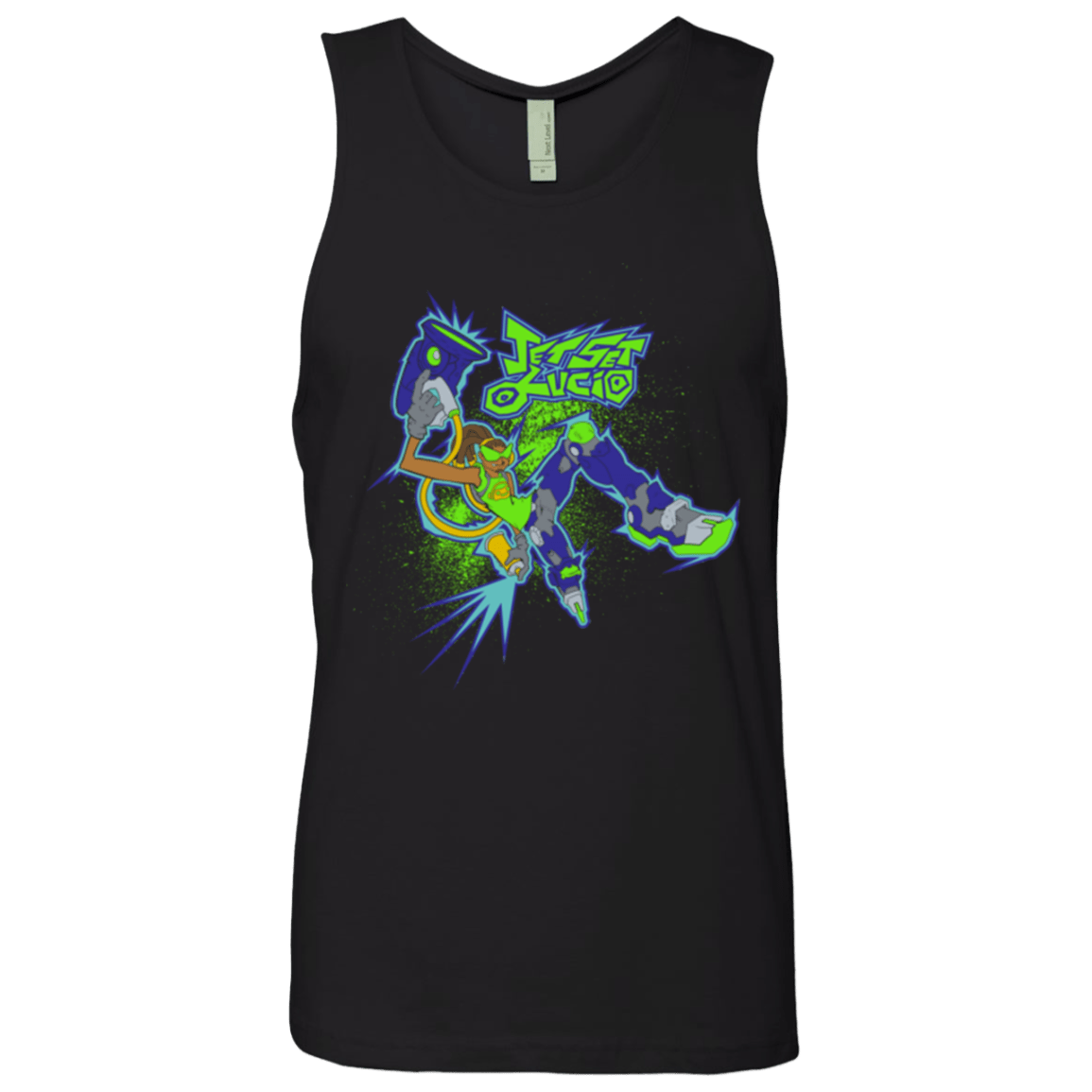 Jet Set Lucio Men's Premium Tank Top