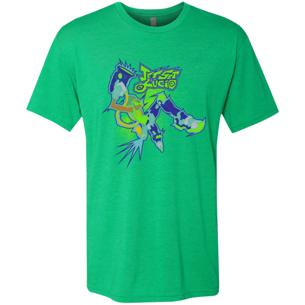 T-Shirts Envy / Small Jet Set Lucio Men's Triblend T-Shirt
