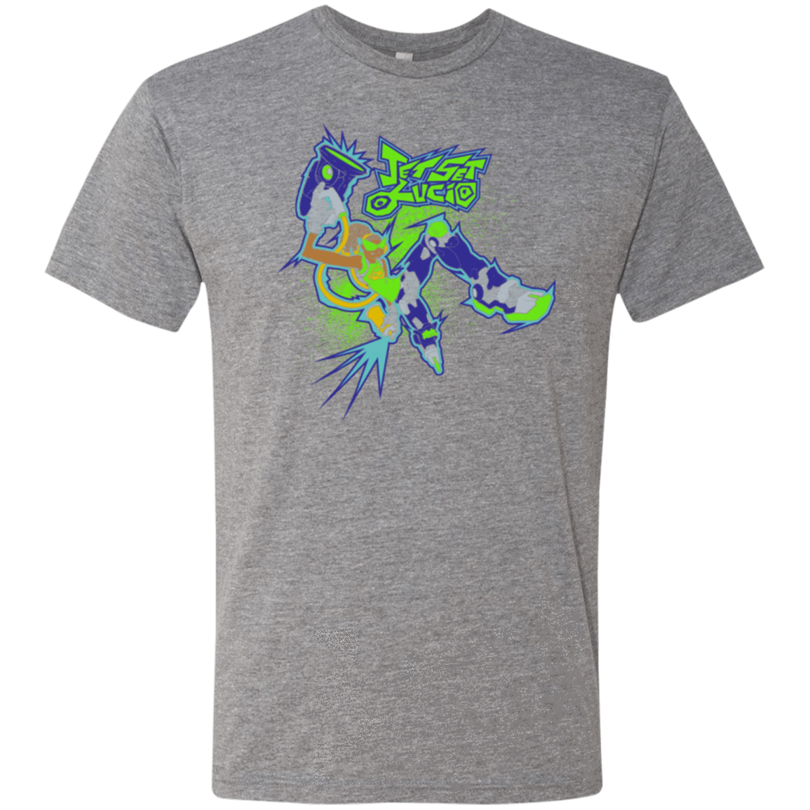T-Shirts Premium Heather / Small Jet Set Lucio Men's Triblend T-Shirt