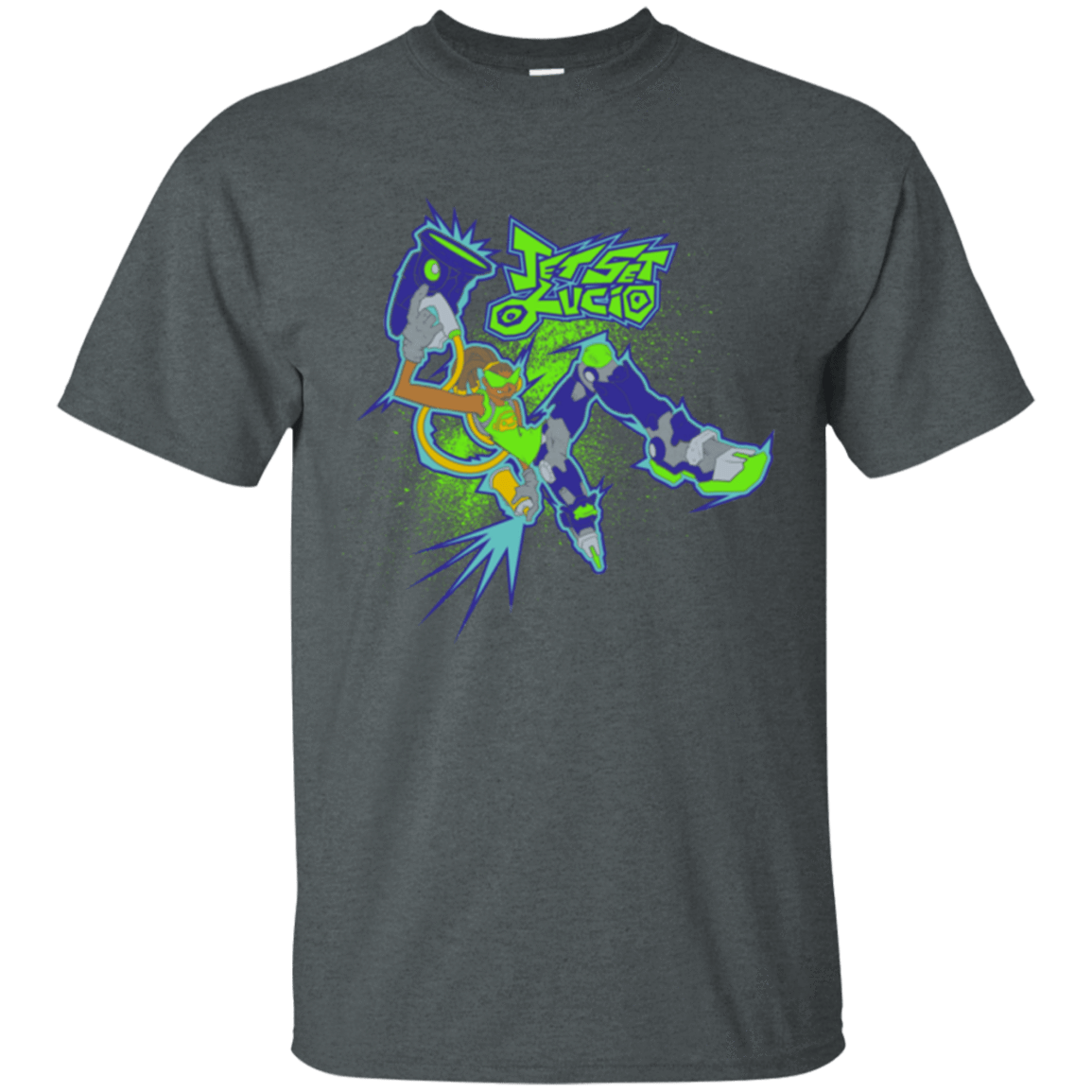 T-Shirts Dark Heather / Small Jet Set Lucio T-Shirt