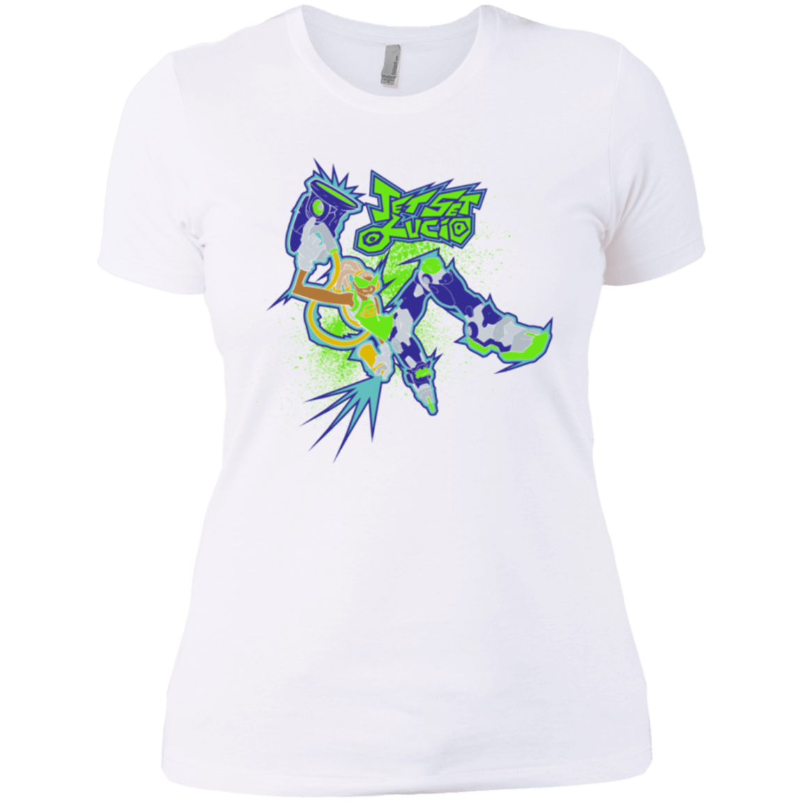 T-Shirts White / X-Small Jet Set Lucio Women's Premium T-Shirt