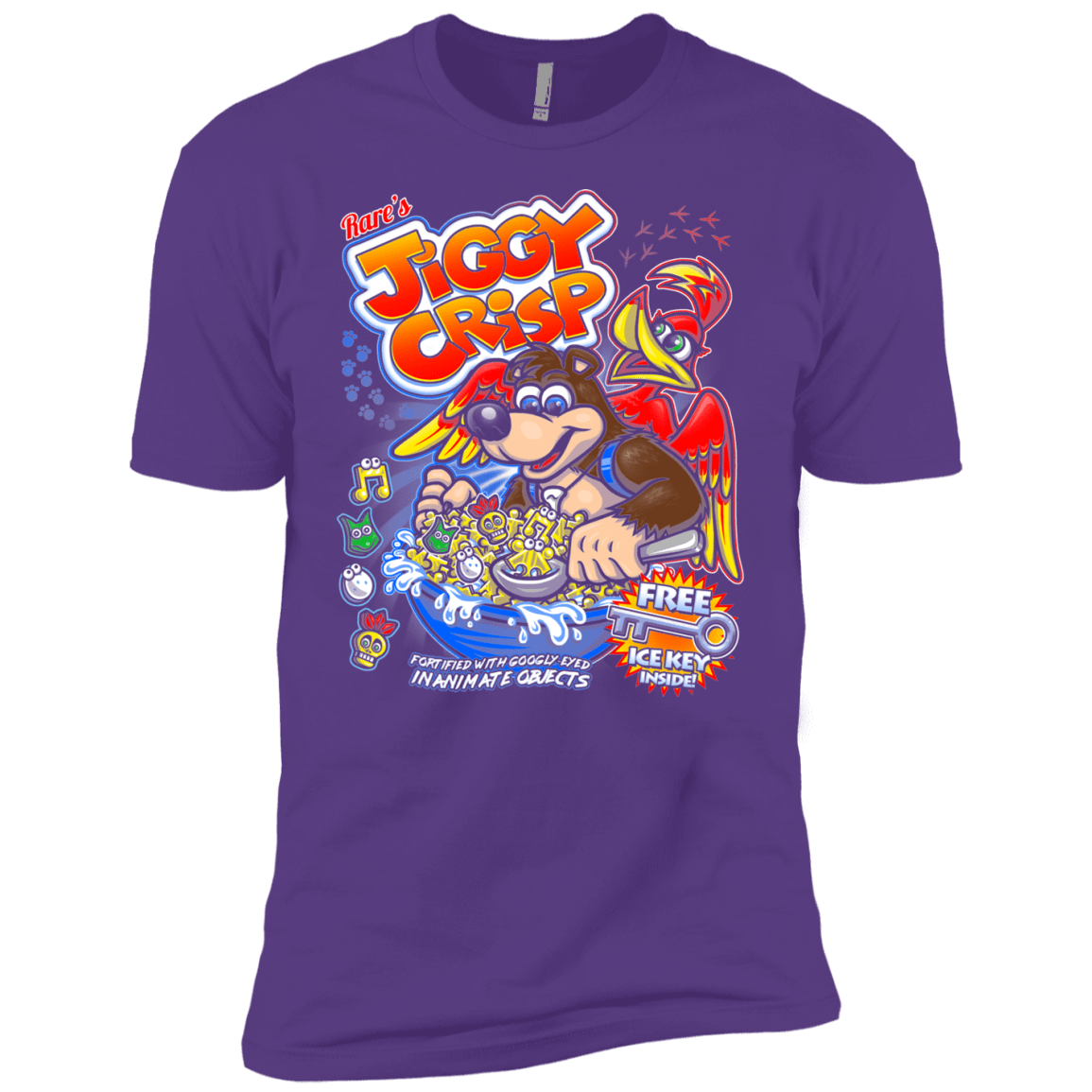 T-Shirts Purple Rush / YXS Jiggy Crisp Cereal Boys Premium T-Shirt