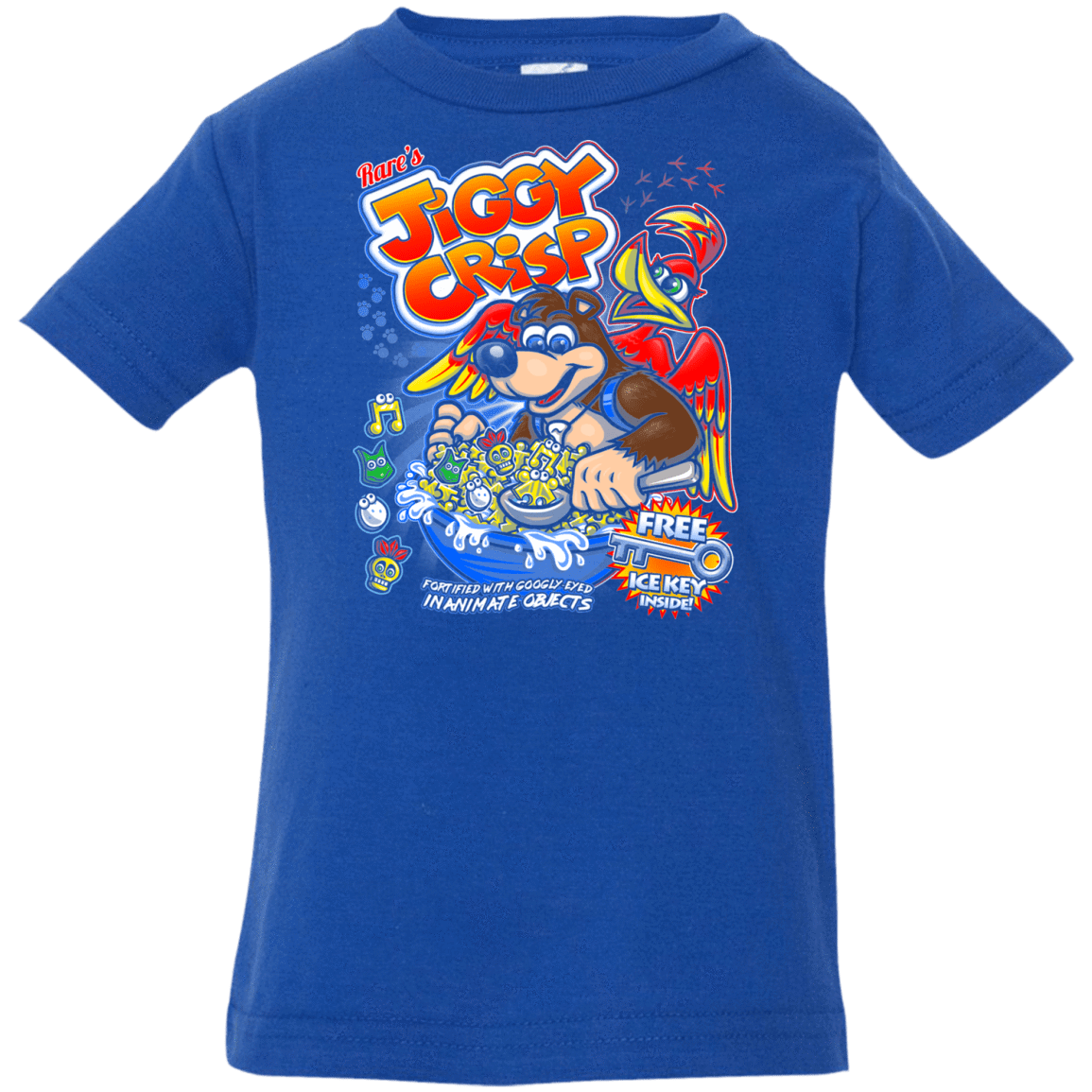 T-Shirts Royal / 6 Months Jiggy Crisp Cereal Infant Premium T-Shirt