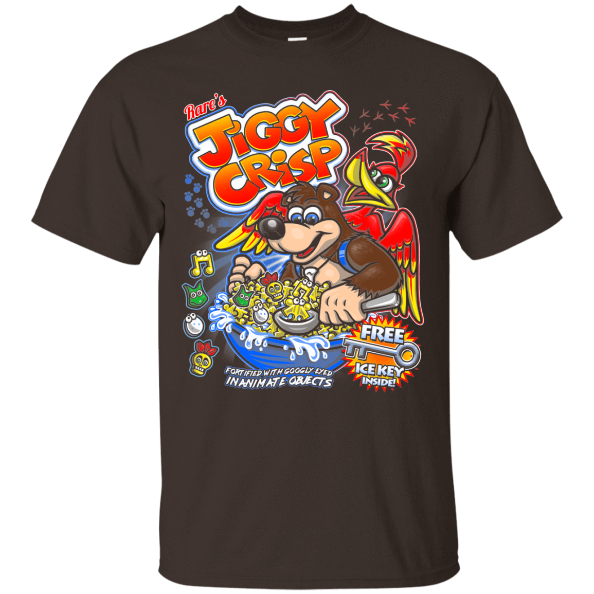 T-Shirts Dark Chocolate / S Jiggy Crisp Cereal T-Shirt