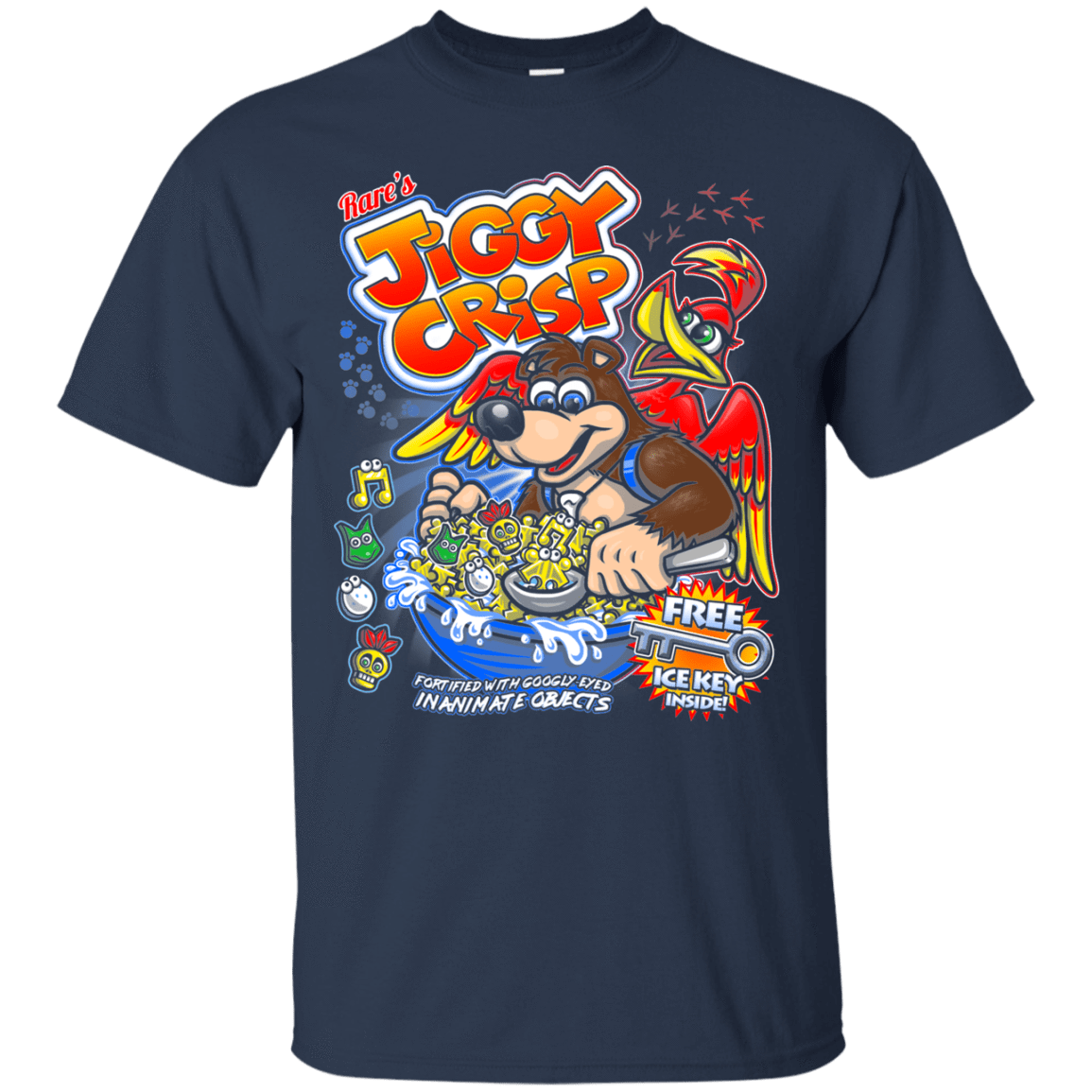 T-Shirts Navy / S Jiggy Crisp Cereal T-Shirt