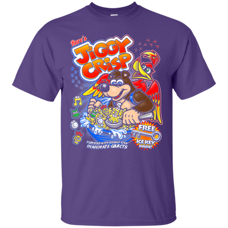 T-Shirts Purple / S Jiggy Crisp Cereal T-Shirt