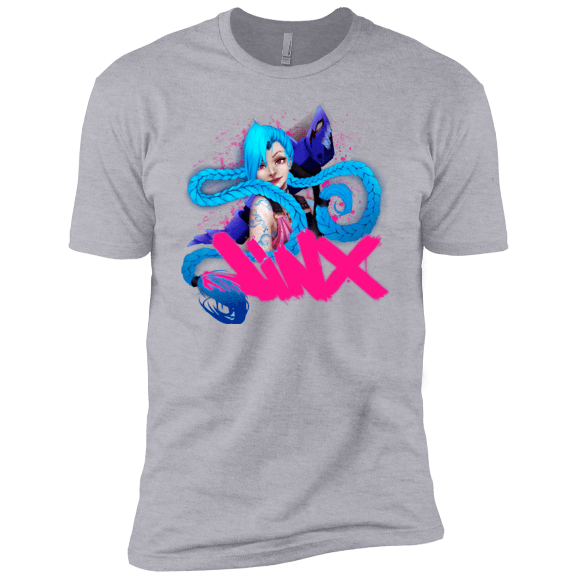 T-Shirts Heather Grey / YXS Jinx Boys Premium T-Shirt