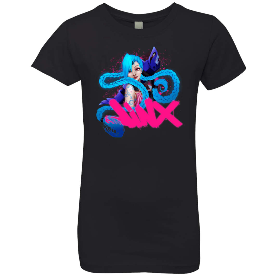 T-Shirts Black / YXS Jinx Girls Premium T-Shirt